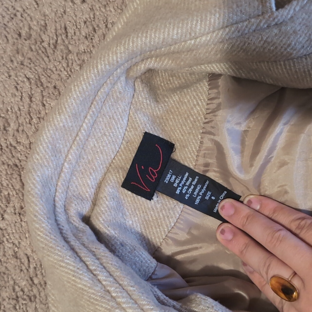 Via wool coat - Picture 3 of 4